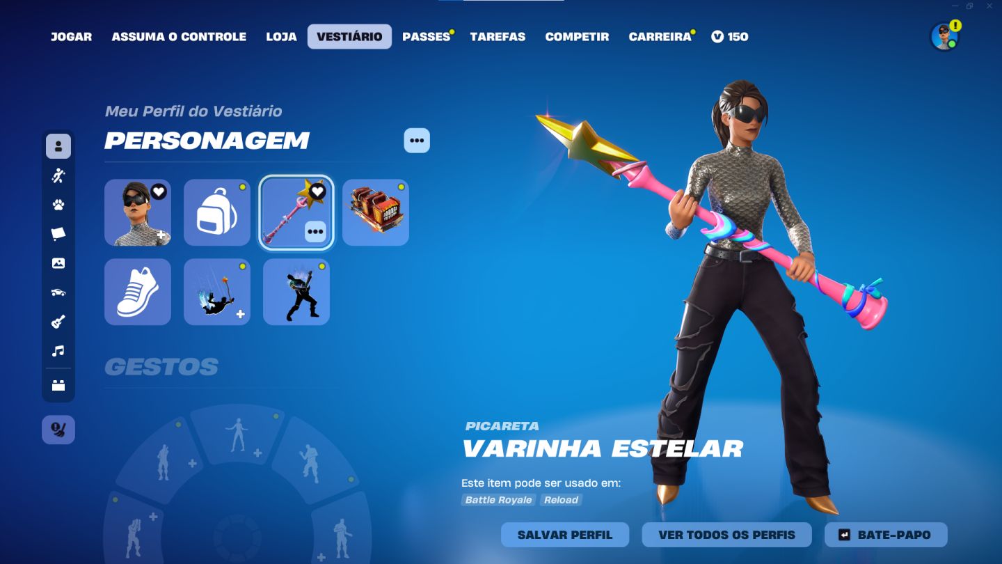 MINHA CONTA DE FORTNITE, 170 skins, 10 passes e muito mais, único dono