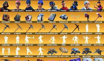 CONTA RARA FORTNITE // IKONIK, PEIXOTO COPA, FUNDADOR, MIDAS, GALAXYA