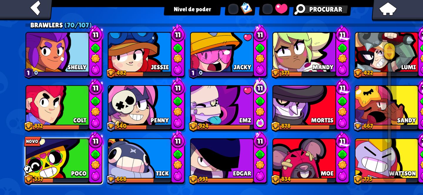 Conta Brawl Stars