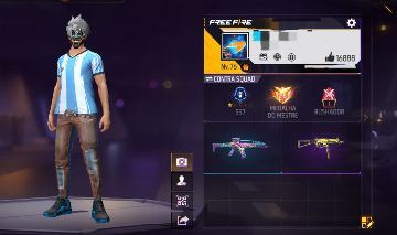 CONTA DE FF PARA APOSTADO XM8 ATT 2 VEL E UMP 1 VEL, LEVEL 76 (a melhor)