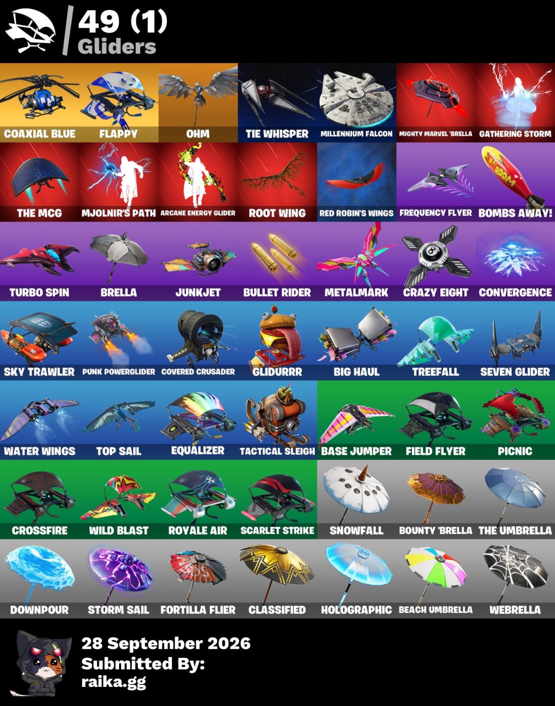 CONTA DE FORTNITE COM 40 SKINS + PSN SKINS + MARVEL