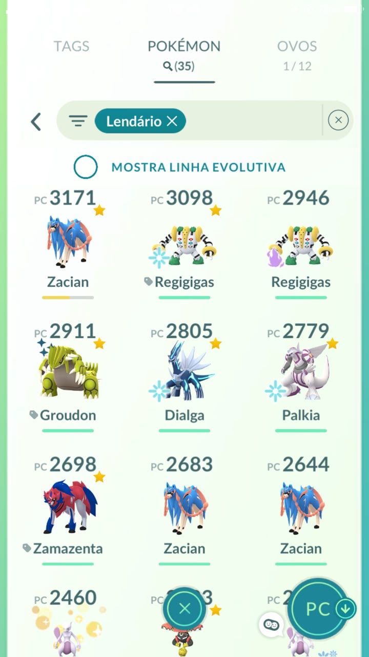 Conta Pokemon Go Nível 43 Groudon Shiny e + (veja a descrição!)