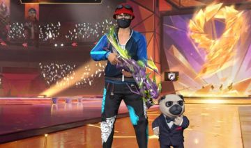 Conta free fire com duas angelicais masculinas