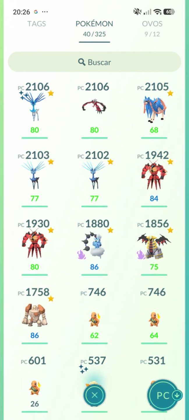 Conta Lvl 38 | Zacian e Xerneas Shiny + Pikachu Fundo