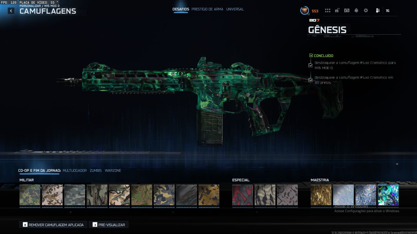 CONTA CALL OF DUTY PREMIUM | PRESTÍGIO MESTRE 600+ |