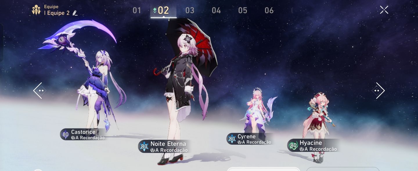 Castorice E2+ cone TIME COMPLETO Robin E1+ cone com vários times/skins e CONES