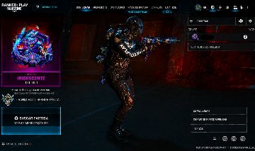 CONTA WARZONE IRIDESCENTE