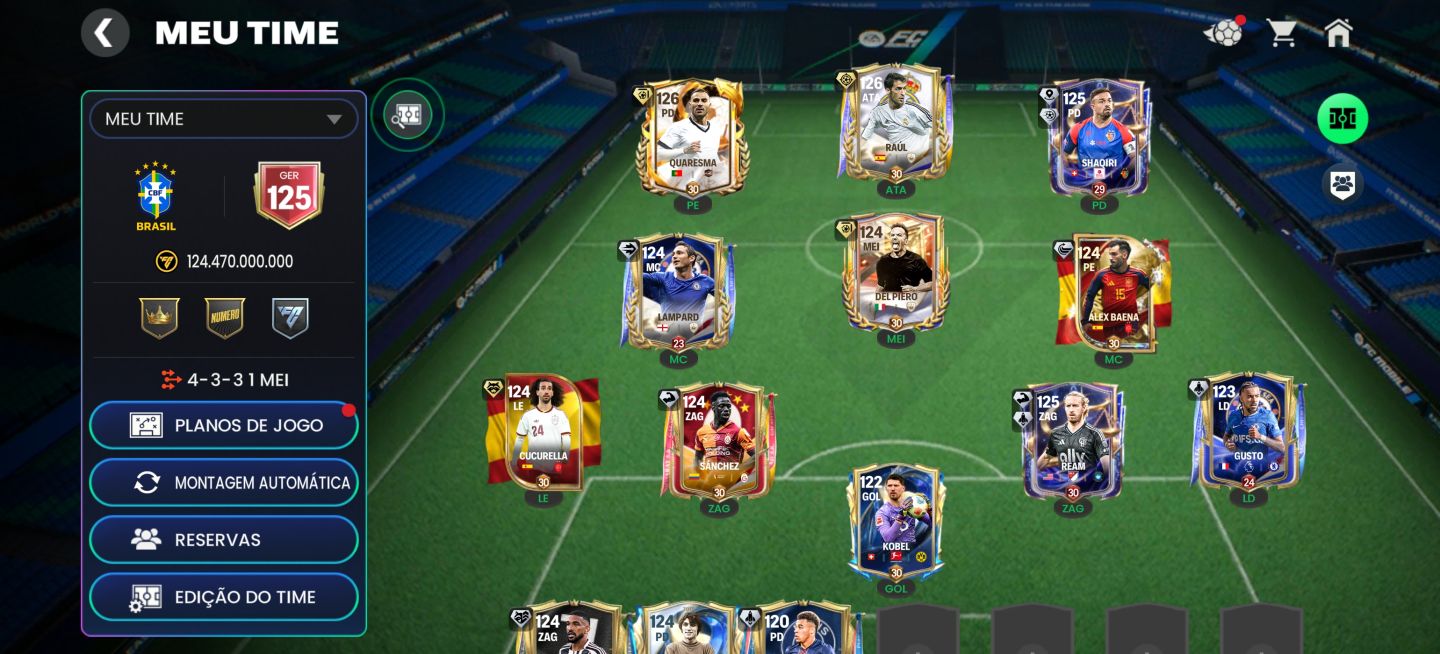 Conta de FC MOBILE ger 125
