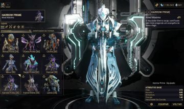 Conta Warframe MR 28 + diversas skins