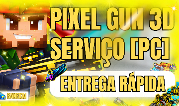 PIXEL GUN 3D CONTAS PARA PC - [ENTREGA RÁPIDA]