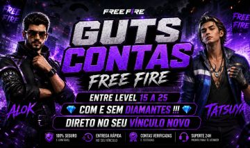 Contas free fire level 21