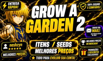 GROW A GARDEN 2 / GAG 2 / CRESÇA UM JARDIM 2 | SEEDS | PLANTAS| ITENS