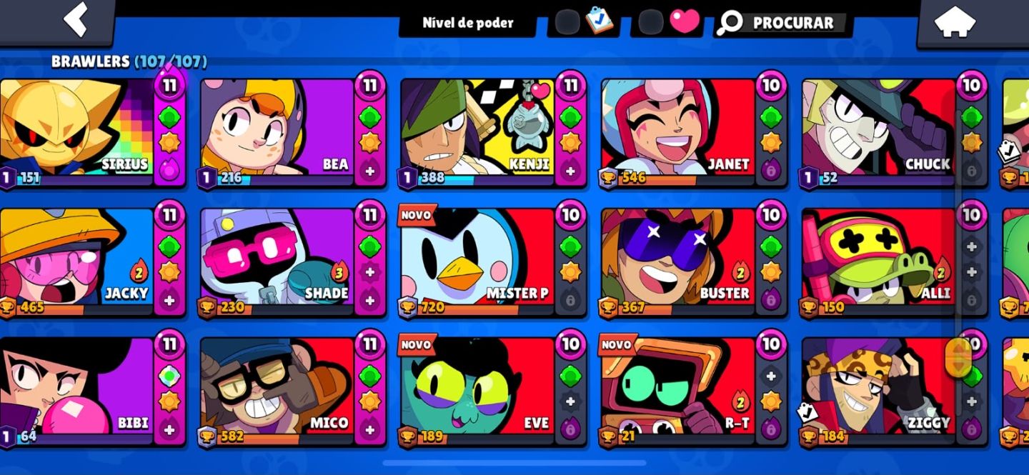 CONTA BRAWL STARS À VENDA 93K TROFÉUS!