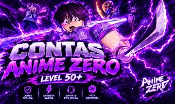 Contas Anime Zero Level 50+ | Entre no Jogo em Alto Nível
