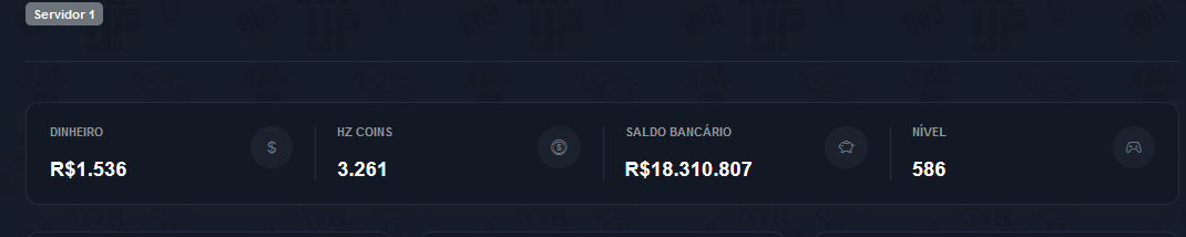 VENDA DE CONTAS + ITENS | Horizonte Roleplay [SERVER:1] | SA-MP
