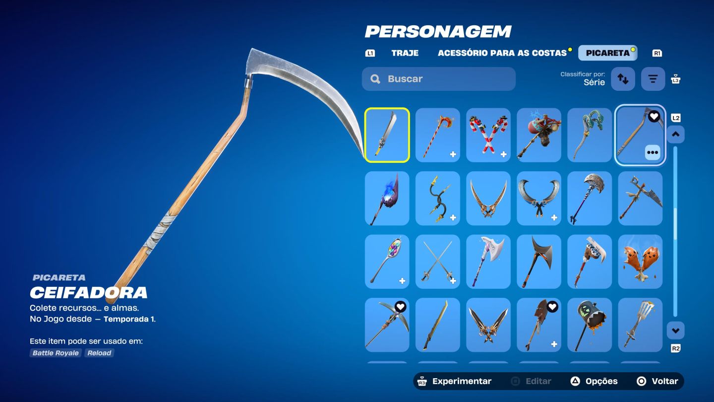 CONTA FORTNITE: 242 SKINS + 184 PICARETAS | KRATOS PS5 + MACHADO DO KRATOS