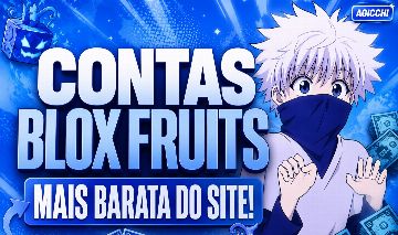 [ MAIS BARATOS ] CONTAS BLOX FRUITS, MÍTICAS, V4, SANGUINE - DESCONTOS ( ROBLOX)