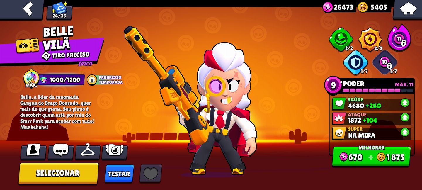 Conta de brawl 95k tem a iskin do colt desafiante 2passe 4passe 6e 7