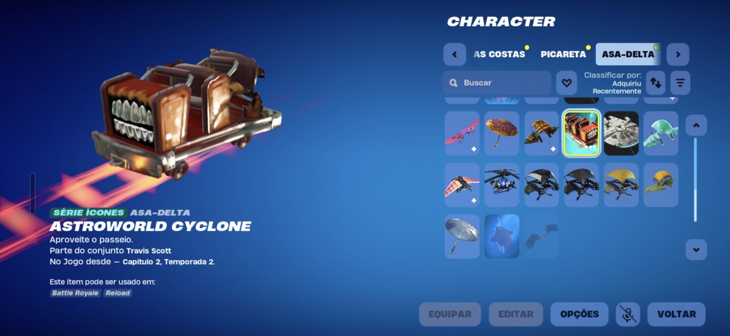 Conta fortnite