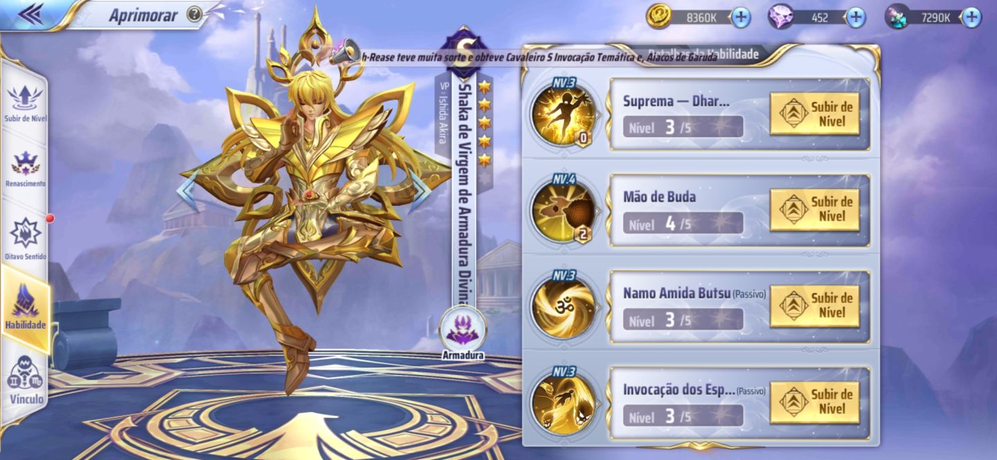 Conta a151 - shira dc, serafina, shaka dc e deusa sasha