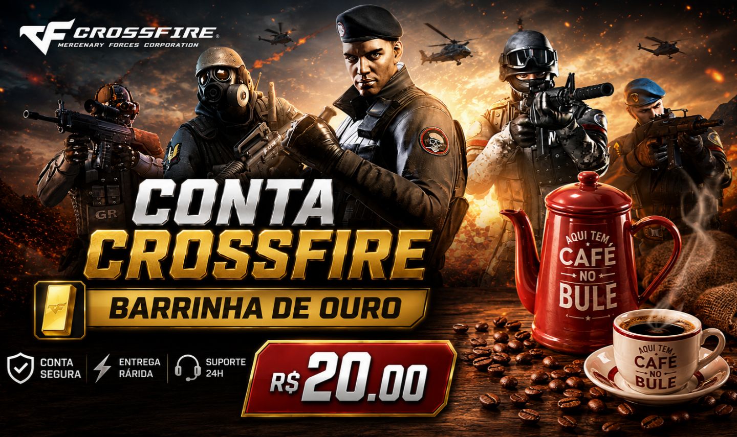 CONTA CROSSFIRE NOVA BARRINHA DE OURO VIP TEMPORARIAS E MN FREE- COD SKY