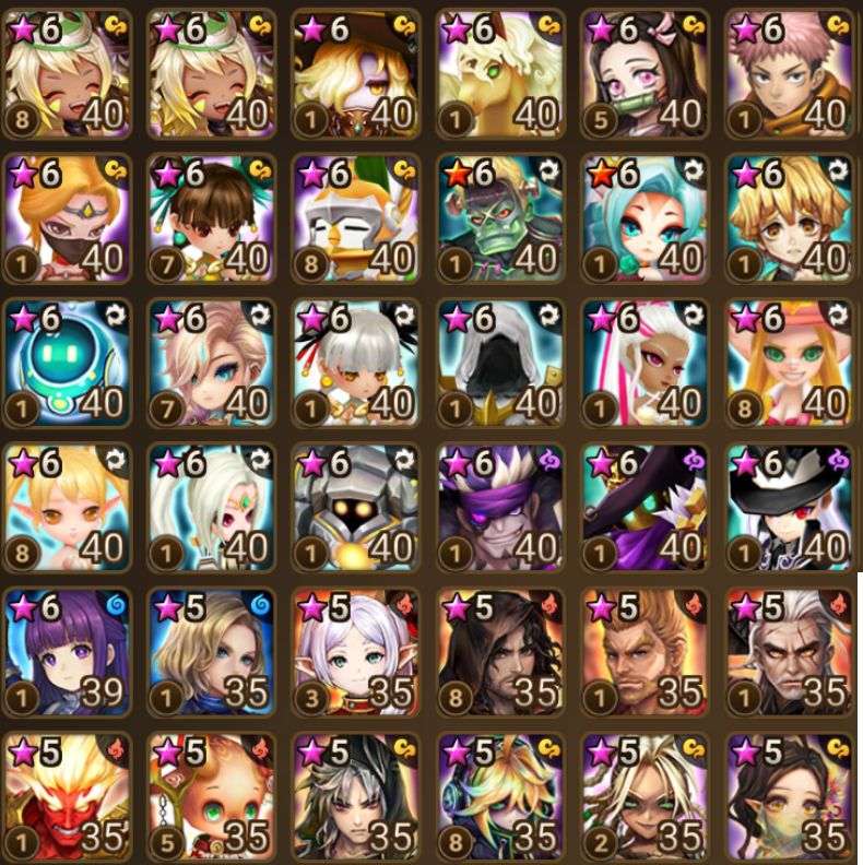 SUMMONERS WAR - CONTA GLOBAL COM LD