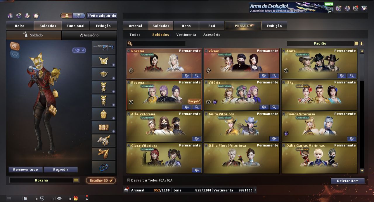 CONTA CROSSFIRE 01 DO SITE COM MUITOS ITENS RAROS E PERFEITA EM TODOS OS MODOS!