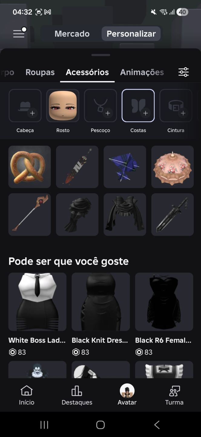 Conta Roblox +1000 robux gastos (Leia a descrição)