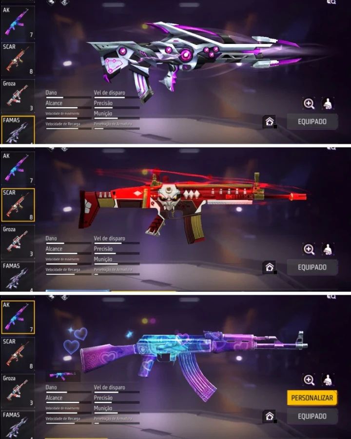 CONTA DE FREE FIRE ANTIGA & RARA