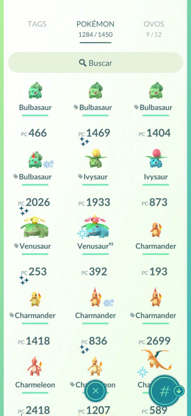 Conta de Pokemon Go Colecionador 2016 - END GAME