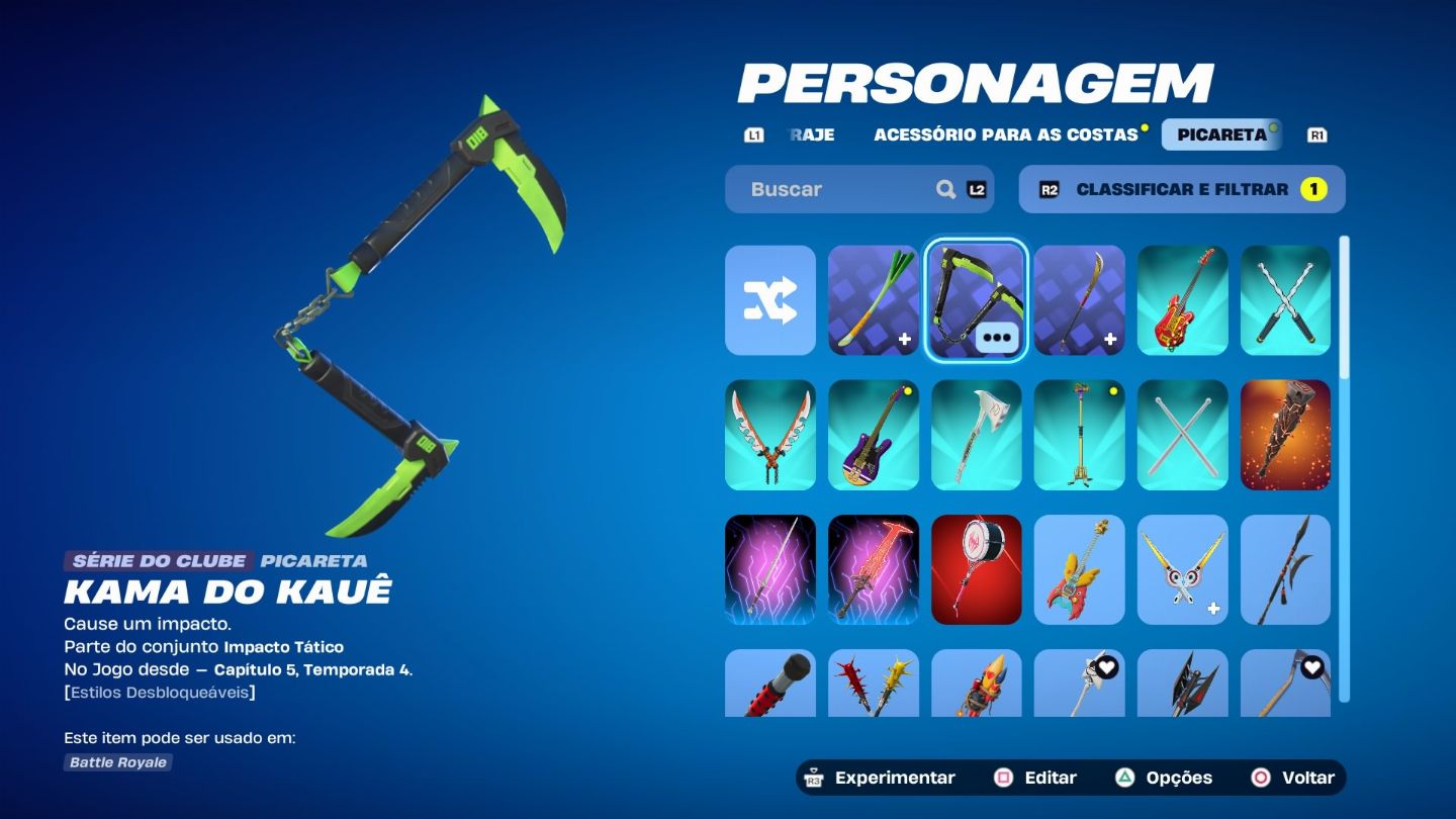 Conta de fortnite antiga com a ice billie e bruno