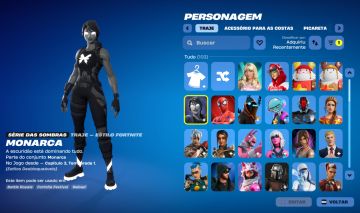 Conta Fortnite com varios personagens lendarios