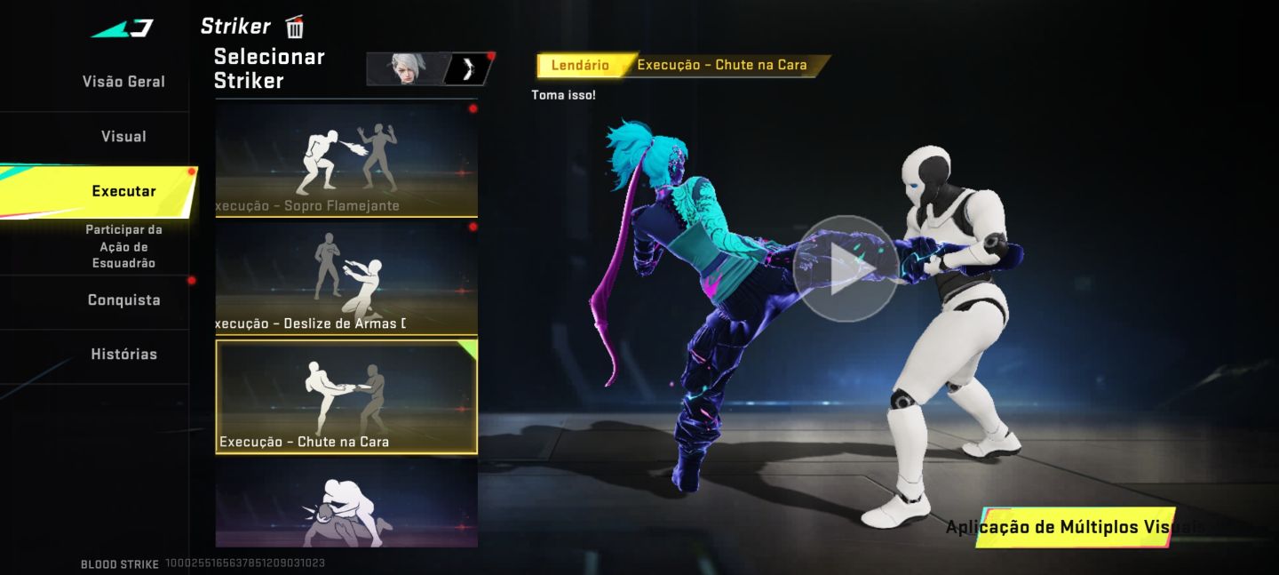 CONTA BLOOD STRIKE COM SKINS, LENDÁRIAS, LIMITADA E ULTRAS !!