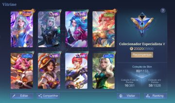 Conta iniciante com Vexana Zenith.