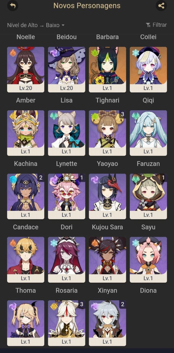 CastoriceE0S1,TribbieE0S1,BothillE0S0,KafkaE1S0,BSE0S1 Total 28T5+Genshin