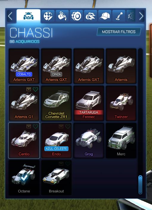 Conta Rocket League 2016 + GC + Créditos + Itens