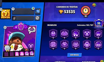 Conta Muito Apelona ! 53K de Troféu + 46 Nível Max com Hiper