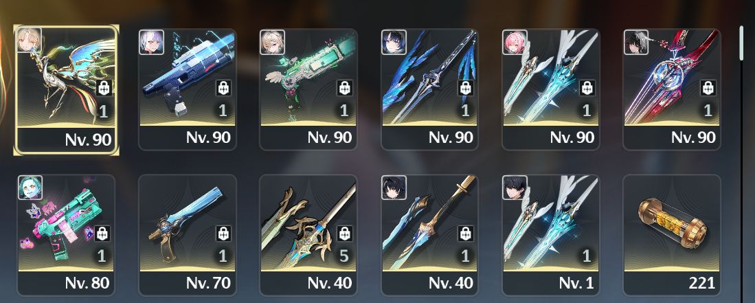 WUTHERING WAVES À VENDA | Nível de M. 74 | Personagens Nv. 90 | Builds + Armas