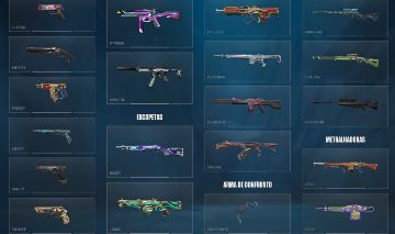 CONTA DE VALORANT OURO 3/PLATINA 1 - COM MUITAS SKINS!!!
