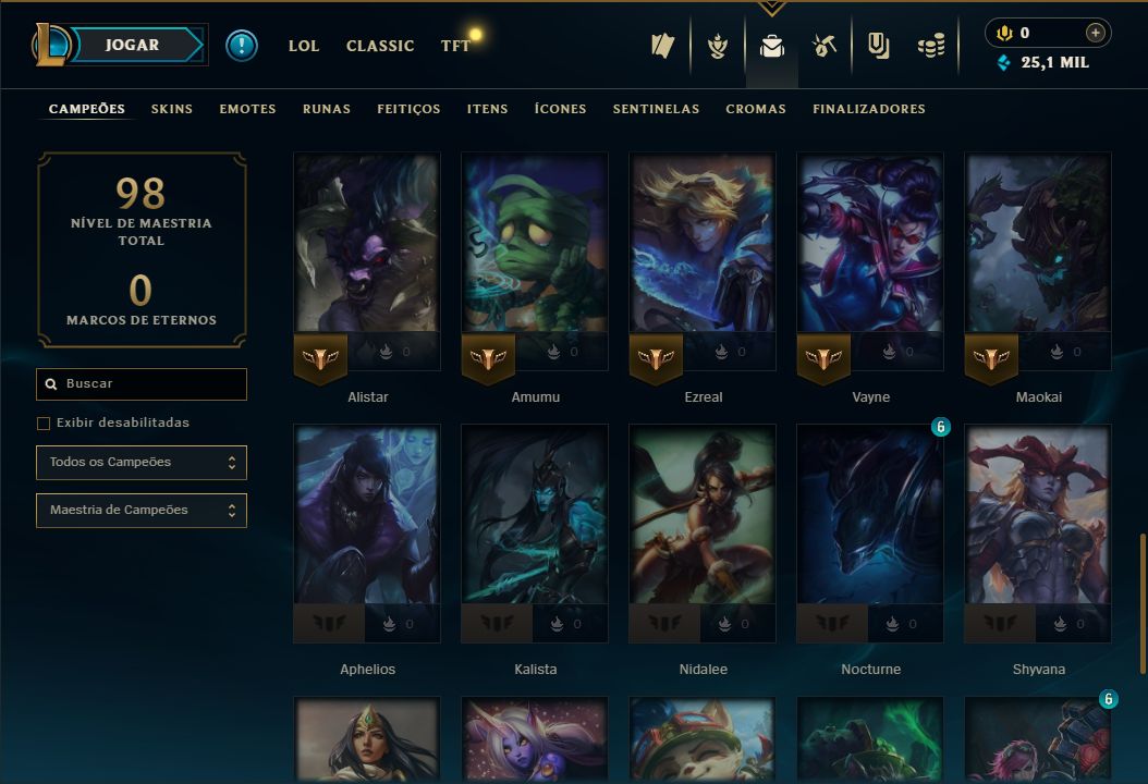 SKIN YONE TINTA SOMBRIA + [ PLATINA 1 QUASE ESMERALDA ] + [ 70% DE WIN RATE ]