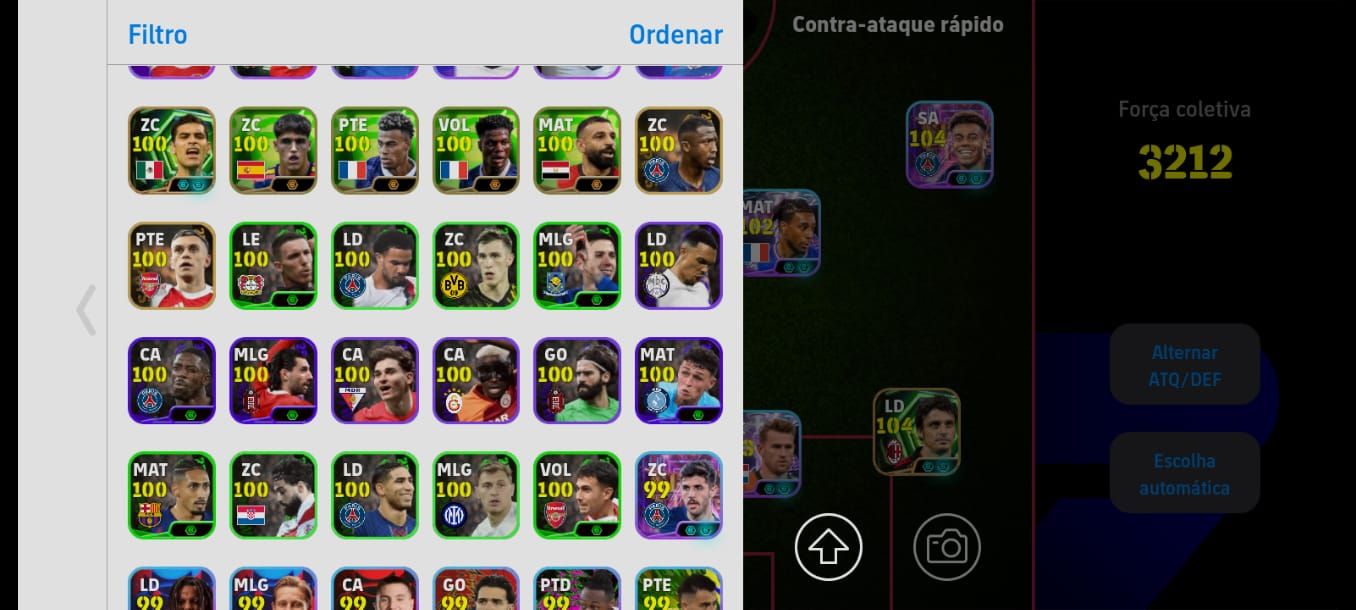 CONTA EFOOTBALL MOBILE À VENDA!