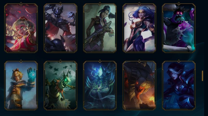 CONTA LOL LVL 353 | 141 SKINS | ULTIMATE + 2 MÍTICAS + 16 LENDÁRIAS | EX OURO