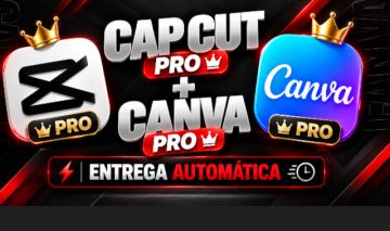 CAPCUT PRO + CANVA PRO | ACESSO PREMIUM