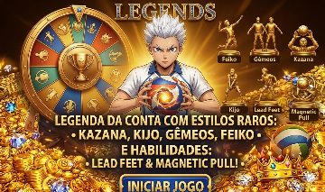 CONTA VOLLEYBALL LEGENDS TOP! E LUCKY SPINS NO PRECINHO