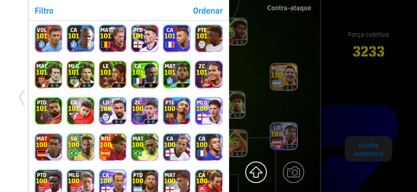Conta efootball mobile 3230+ somente konami Id