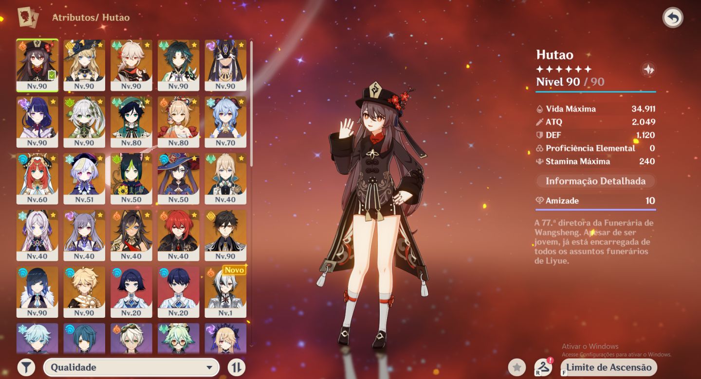 CONTA GENSHIN + ZZZ + HSR, + 20 T5 CONTA ANTIGA DESAPEGO