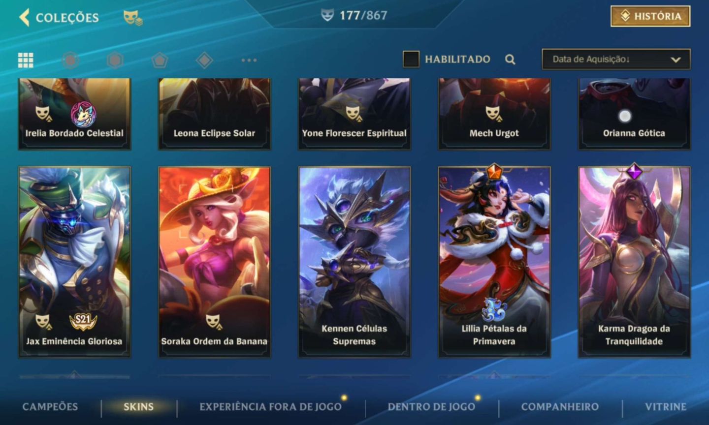 Conta de Wild Rift. 1400