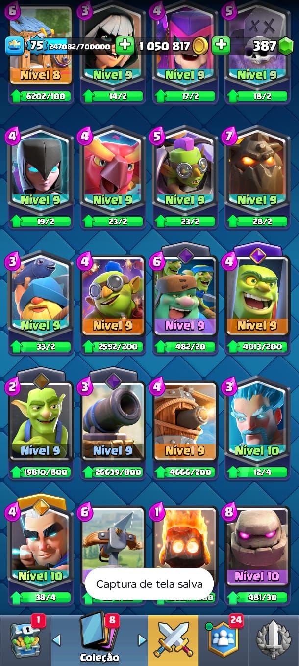 CONTA SUPER RARA DE CLASH ROYALE!