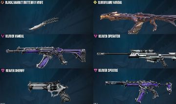 VANDAL ACIFOGO +REAVER + XEROFANG + BUTERFLY + OP REAVER + SHERIFF E MT MAIS(FA)