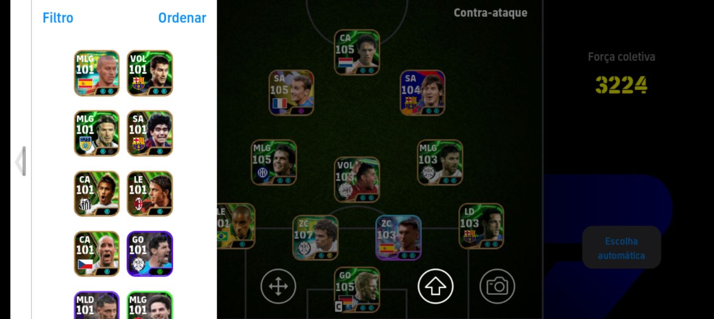 Conta de pes com muitos show times